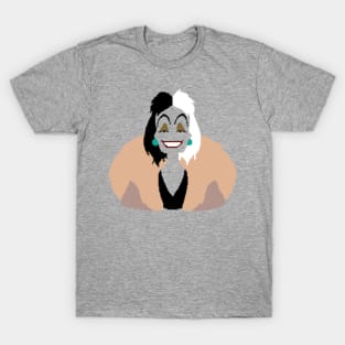 Cruella DeVille minimalist T-Shirt